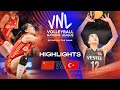 🇨🇳 CHN vs. 🇹🇷 TUR - Highlights Final | Women's VNL 2023