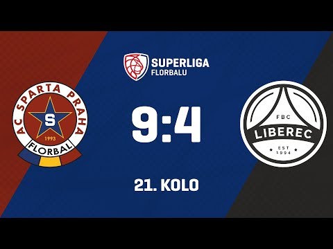 Highlights: ACEMA Sparta Praha - FBC Liberec 9:4