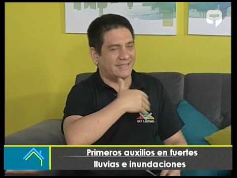 Primero auxilios en fuerte lluvias e inundaciones