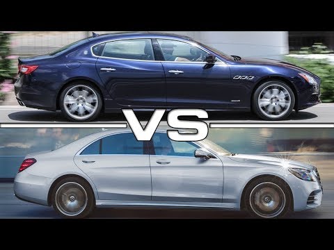 2017 Maserati Quattroporte vs 2018 Mercedes S-Class