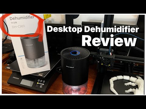 SANVINDER Dehumidifiers for Home, 25oz Dehumidifier for Bedroom with Auto-off, Ultra Quiet Energy Saving for Bathroom Closet Wardrobe Office RV (285sq.ft) video review thumbnail