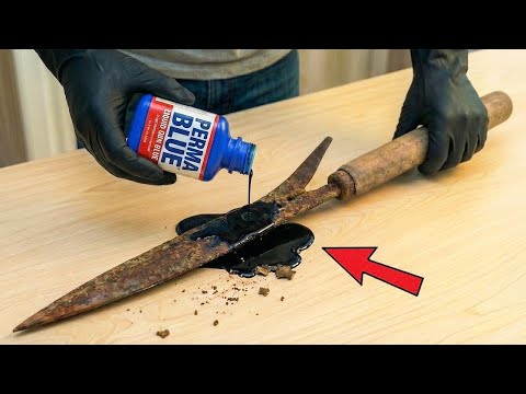 Very few people know this secret! Restoration Old Rusty Pruning Shears – From Trash To Treasure!