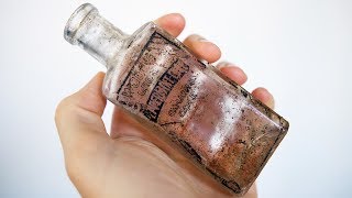 Antique Bottle Conservation | Digging Australia