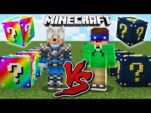 RAINBOW LUCKY BLOCK VS ASTRAL LUCKY BLOCK CU ASE ! - MINECRAFT