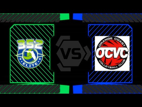 352 Elite 17 vs OCVC 17   Semifinals 1st, 2nd and 3rd Set   Day 3 2