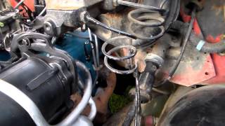 Replacing sending units on a Chevy 350
