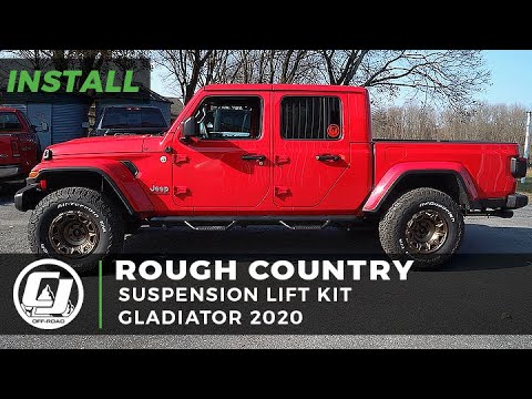 Jeep Gladiator Install | Rough Country Front 2.5 Inch Leveling Kit
