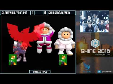 Shine 2016 Doubles - Silent Wolf/Professor Pro vs Captain Smuckers/dizzkidboogie Losers Round 4