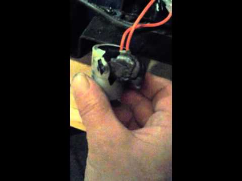 Blown motor capacitor on my 3 amp belt sander