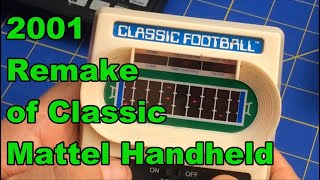Quick Clip: Classic Mattel Football, a 2001 Remake of a 70s Game