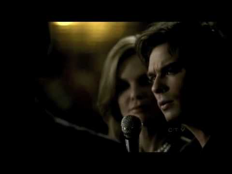 The Vampire Diaries 1x15 | Damon "I'm tough to fit on a card..."