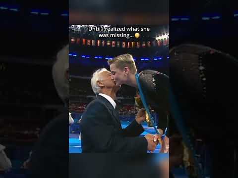 She really won the Olympics without wearing these...🤯 #gymnastics #grips #sports #olympics