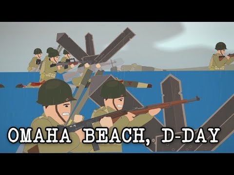 Omaha Beach, D-Day (June 6, 1944)