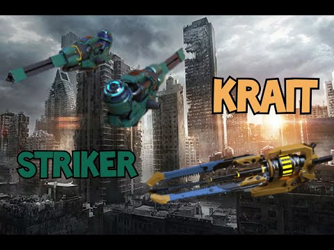 NEW Titan Weapon KRAIT & STRIKER - War Robots Test Server Gameplay