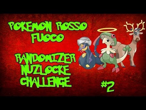 Pokemon Rosso Fuoco #2 Una dura batosta! [Randomizer Nuzlocke]