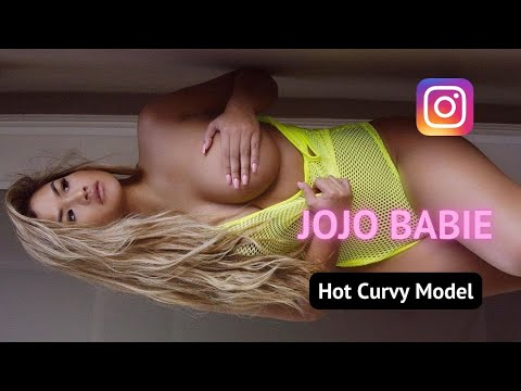 JOJO BABIE...Wiki Biography, Age, Weight, Relationship, Net Worth, Curvy Plus Size Model