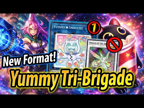 1 Snatchy? No problem! | Yummy Tri-Brigade (NEW TCG FORMAT)