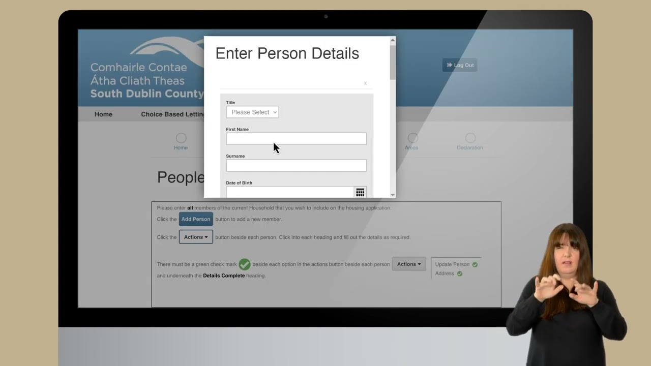 Applying for Housing Online