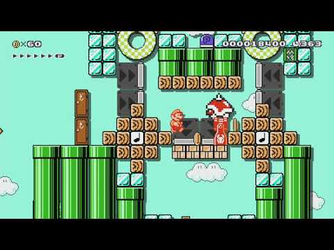 ほうだいとげめっと１－Battery&SpikeTop1－v３ by a2a2 ~ World Record! - Super Mario Maker - No Commentary 1bo