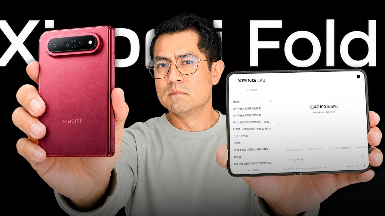 Xiaomi 18 Fold SE FILTRA con un PECULIAR DISEÑO
