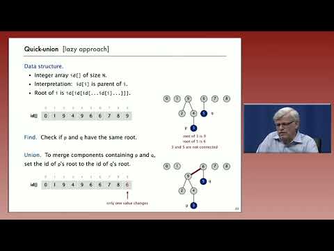 01- Union-Find : Quick Union