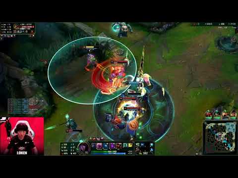[Loken Jhin POV vs Jiumeng Vayne] LPL Spring 2021 - JDG vs Team WE - Partial Game 2