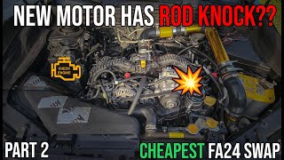 Did I Buy A Blown Motor?? | Cheapest VA FA24 Swap Part 2