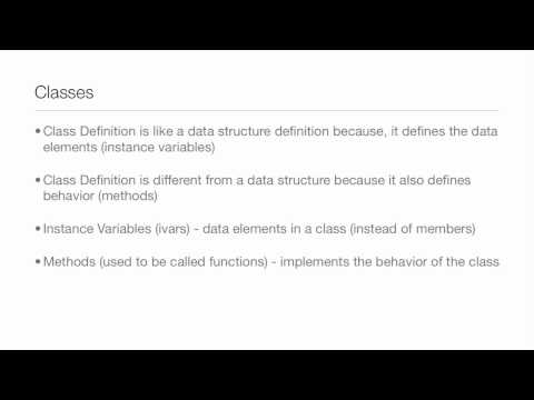 Objective-C Tutorial - Lesson 14: Intro To Classes (First Lesson in Object-Oriented Programming)