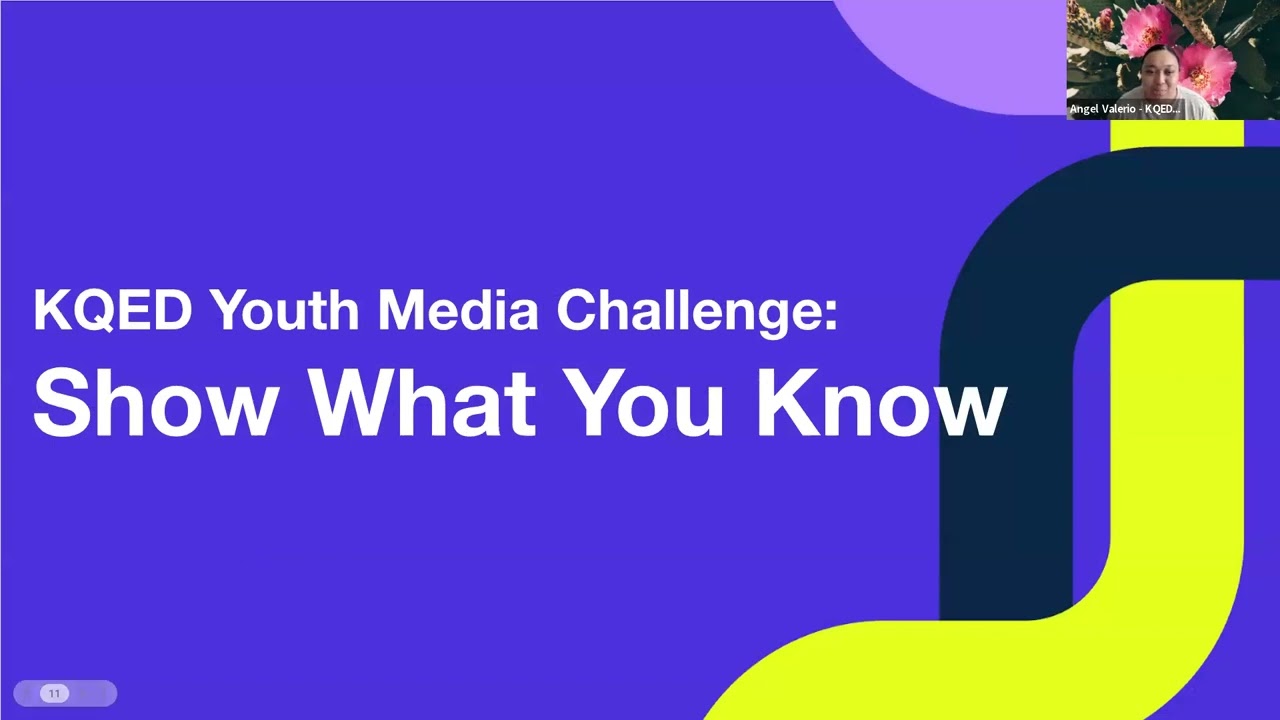 Webinar: We Share Solar and KQED - student created media