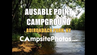 Ausable Point Campground, Adirondack Park, New York
