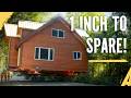 Watch This 3-Story Cabin Squeeze Through a Tiny Forest Trail! | Massive Moves