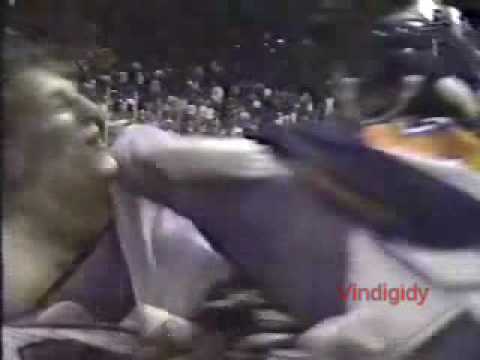 *Anderson suckerpunches Sandstrom 89-90