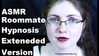 female roommate hypnotize you to sleep with her blue eyes-whispering hypnosis ASMR