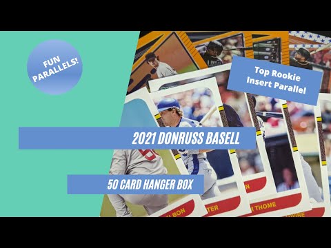 2021 Donruss Baseball Hanger Box