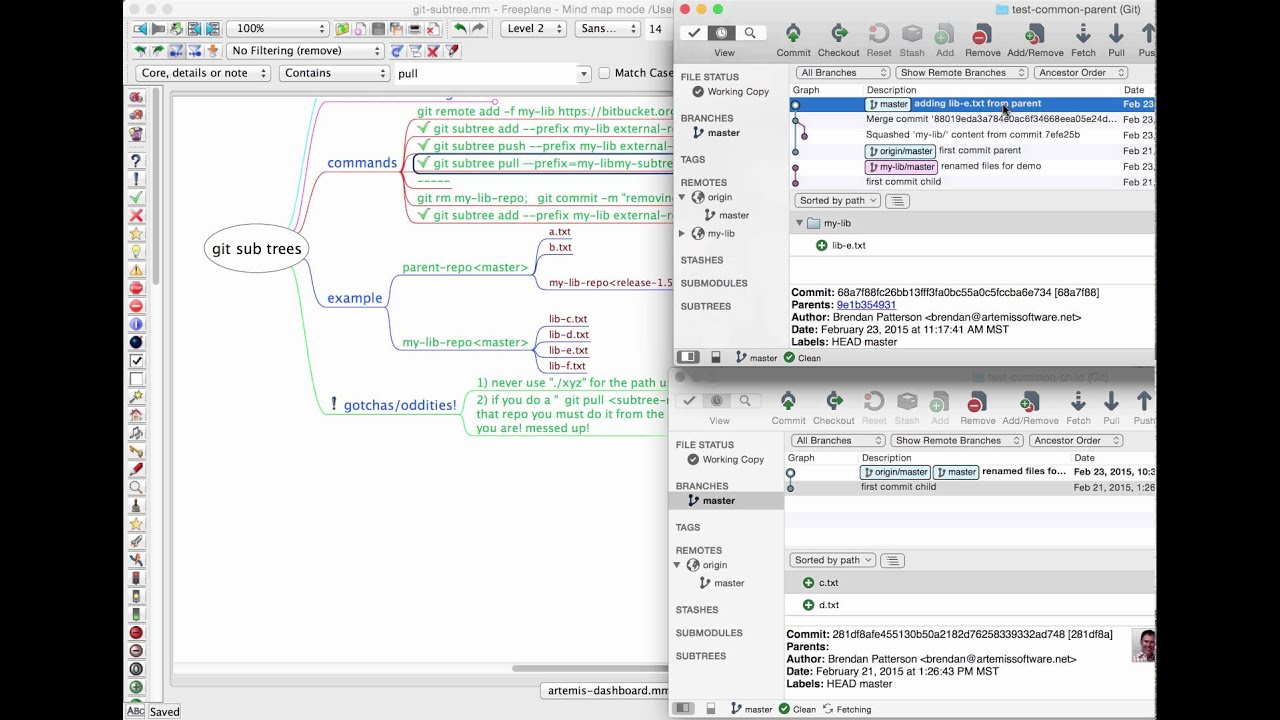git subtree tutorial and demo!