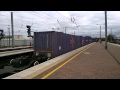 DRS 68009 and 66431 cross paths at Wigan 5/3 ...