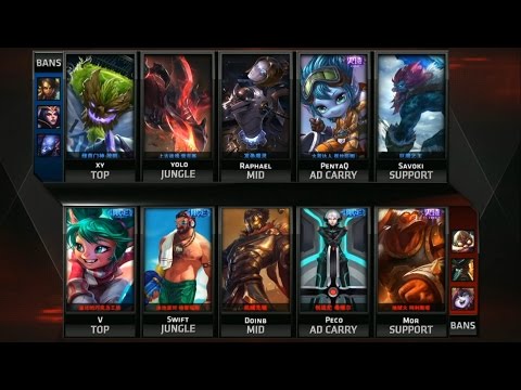 QG vs M3 Game 2 Highlights - Qiao Gu Reapers vs Master3 - LPL Week 2 - SPRING 2016
