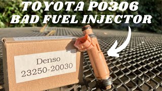 Toyota P0306 Diagnosis/Bad Fuel Injector