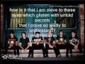 alesana not a single word about this(lyrics)