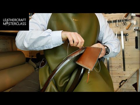 'Details Make Perfection - Clam Finishing'- Course Preview- Leathercraft Masterclass
