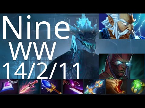 Nine Winter Wyvern vs Zeus, Drow Ranger, Timbersaw - OG vs Tundra g3 Ti10 dota2