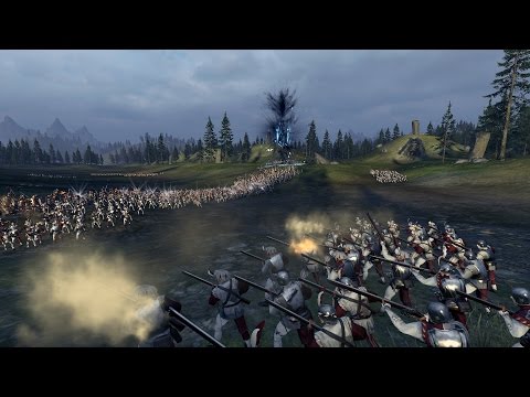 (Laggy Reupload) Empire vs Dwarfs Shadow vs Flame Total War: Warhammer Online Battle 3
