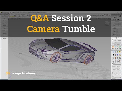 Autodesk Alias Tutorials I Q&A Session 2 - Camera Tumble