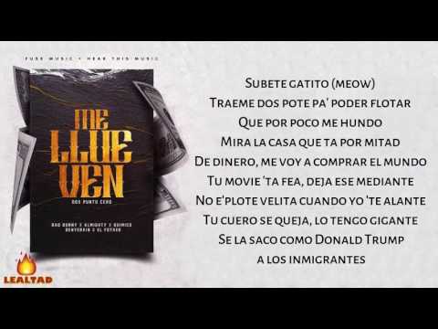 Me Llueven Remix Letra    Bad Bunny ft Almighty Denyerkin Quimico Ultra Mega  El Fotherdescargaryout