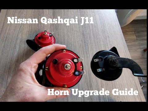 How to Upgrade the Horn on a Nissan Qashqai J11