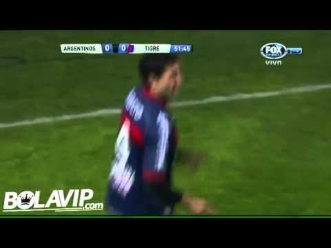 Gol de Diego Ferreira - Argentinos vs Tigre - Copa Sudamericana - HD