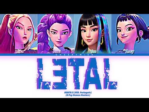 LETAL - HUNTR/X (Karaokê Color Coded Lyrics | Made By ChaeryWish)
