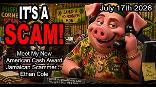 IT'S A SCAM! Meet My New American Cash Awards Jamaican Scammer... Ethan Cole