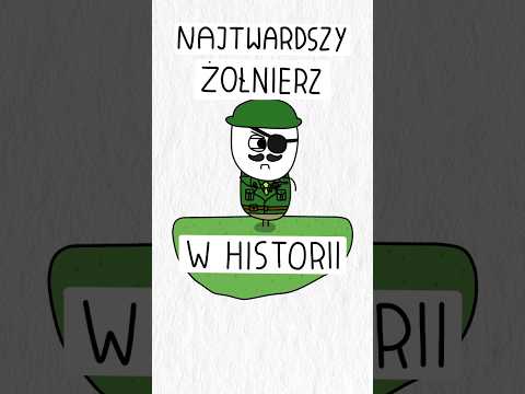 Najtwardszy żołnierz #ciekawostki #historia #animacja #history #animation #śmieszne #shorts