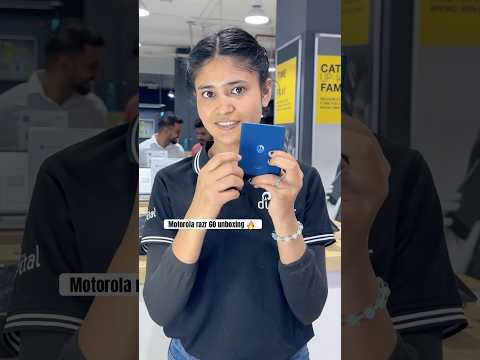 Motorola razr60 unboxing | Motorola flip mobile | #new #mobile #unboxing #ytshorts #shorts #trending